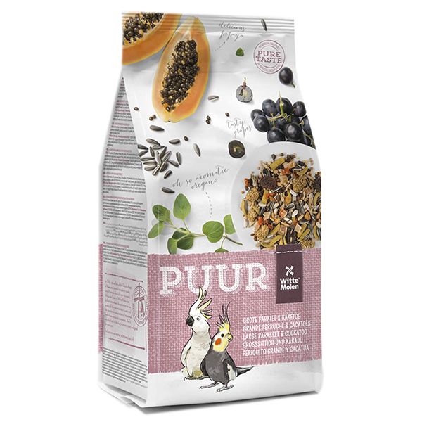 PUUR Veliki papagaj i kakadu - mješavina za velike papige i kakadue 750 g