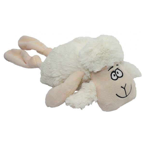 Plišana zviždaljka bijela ovca, 35 cm