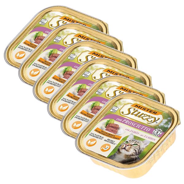 Posudica Mister STUZZY - šunka, 6 x 100 g