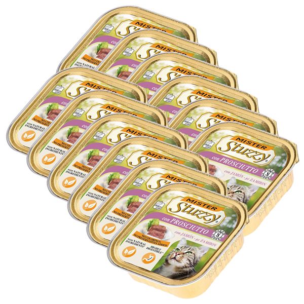 Posudica Mister STUZZY - šunka, 12 x 100 g