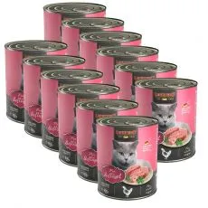 Konzerve za mačke Leonardo, perad 12 x 800 g