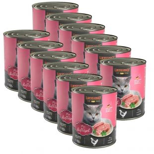 Konzerve za mačke Leonardo, perad 12 x 800 g