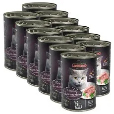 Konzerve za mačke Leonardo - Zec 12 x 400g