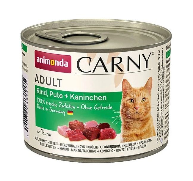 Animonda Carny Adult s govedinom, puretinom i zecem - 200 g