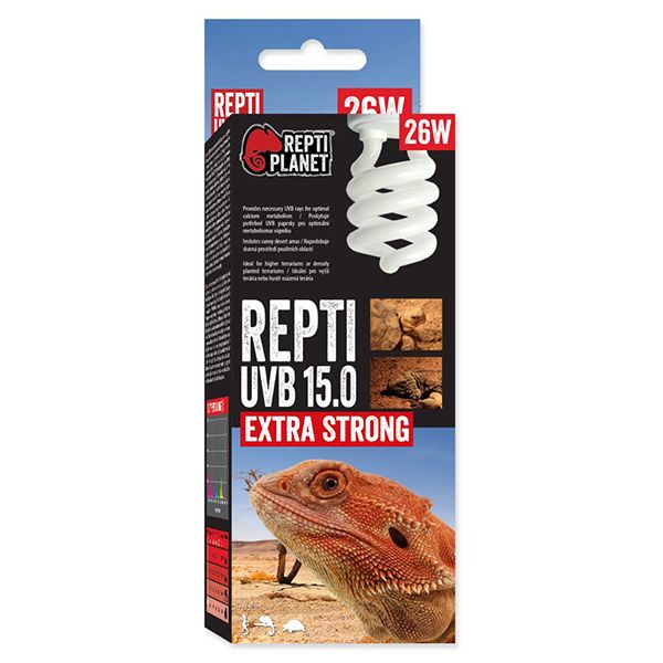 Žarulja REPTI PLANET Repti UVB 15.0 Extra Strong 26W