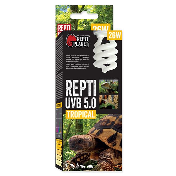 Žarulja REPTI PLANET Repti UVB 5.0 Tropical 26W