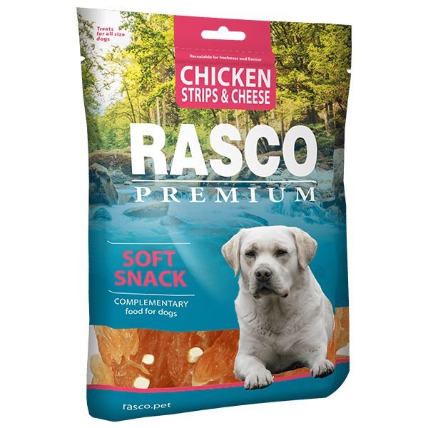 RASCO PREMIUM pileći trakice sa sirom 80 g