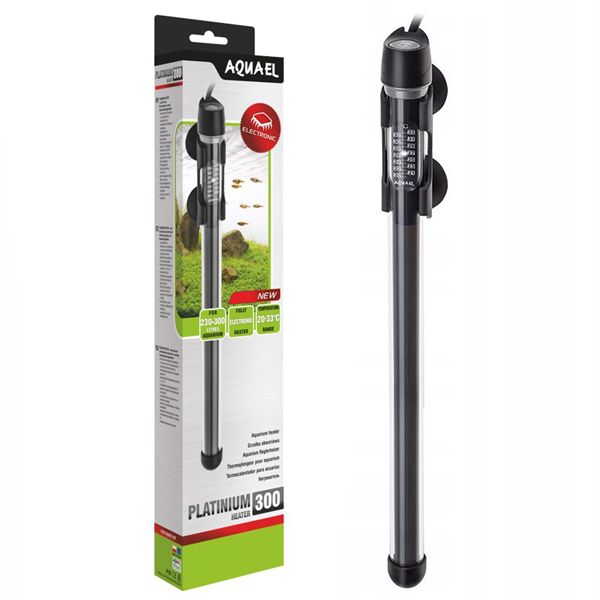 Aquael PLATINIUM 300 W grijač s termostatom