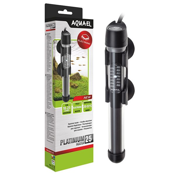 Aquael PLATINIUM 25 W grijač s termostatom