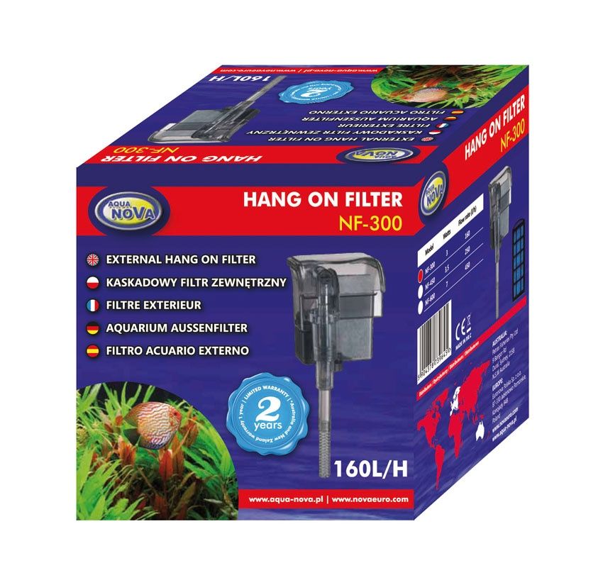 Aquanova NF 300 - ovjesni filter 60 L