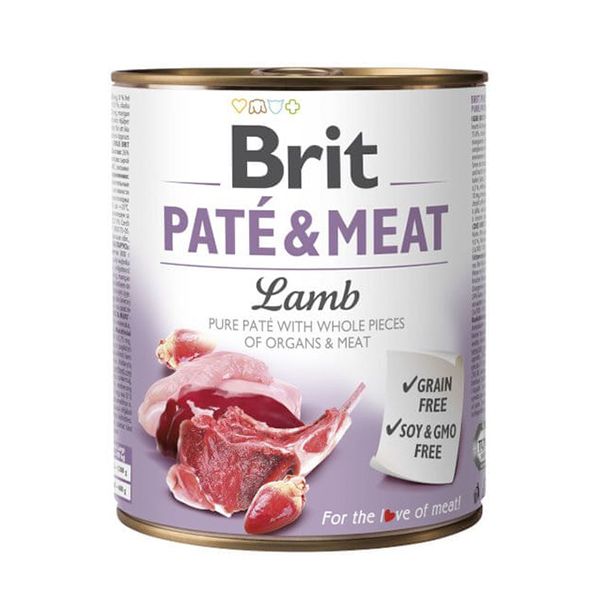 Konzerva Brit Paté & Meat Jagnjetina 800 g