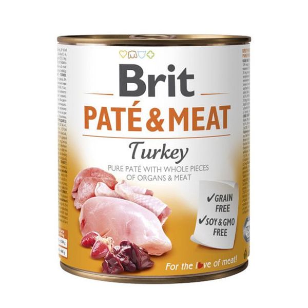 Konzerva Brit Paté & Meat Puretina 800 g