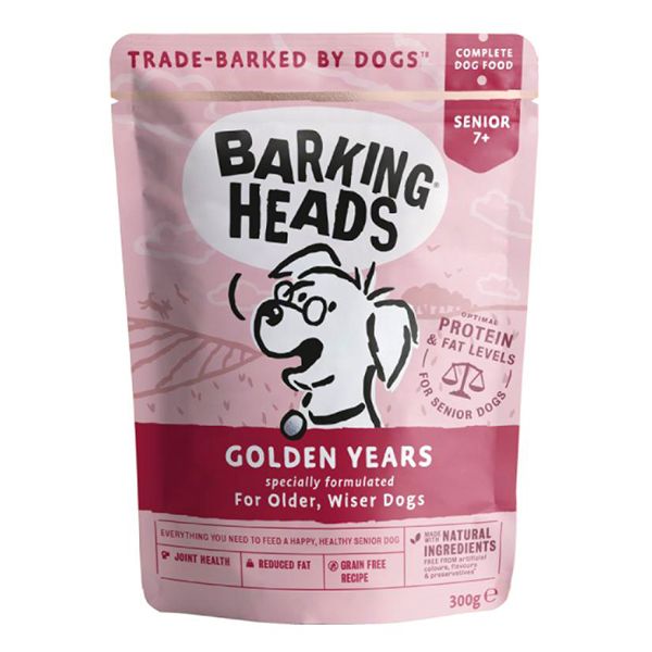 BARKING HEADS Golden Years GRAIN FREE 300 g