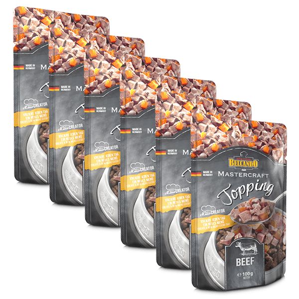 Belcando Mastercraft Topping Beef, 6 x 100 g