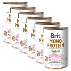Konzerve Brit Mono Protein Zec 6 x 400 g