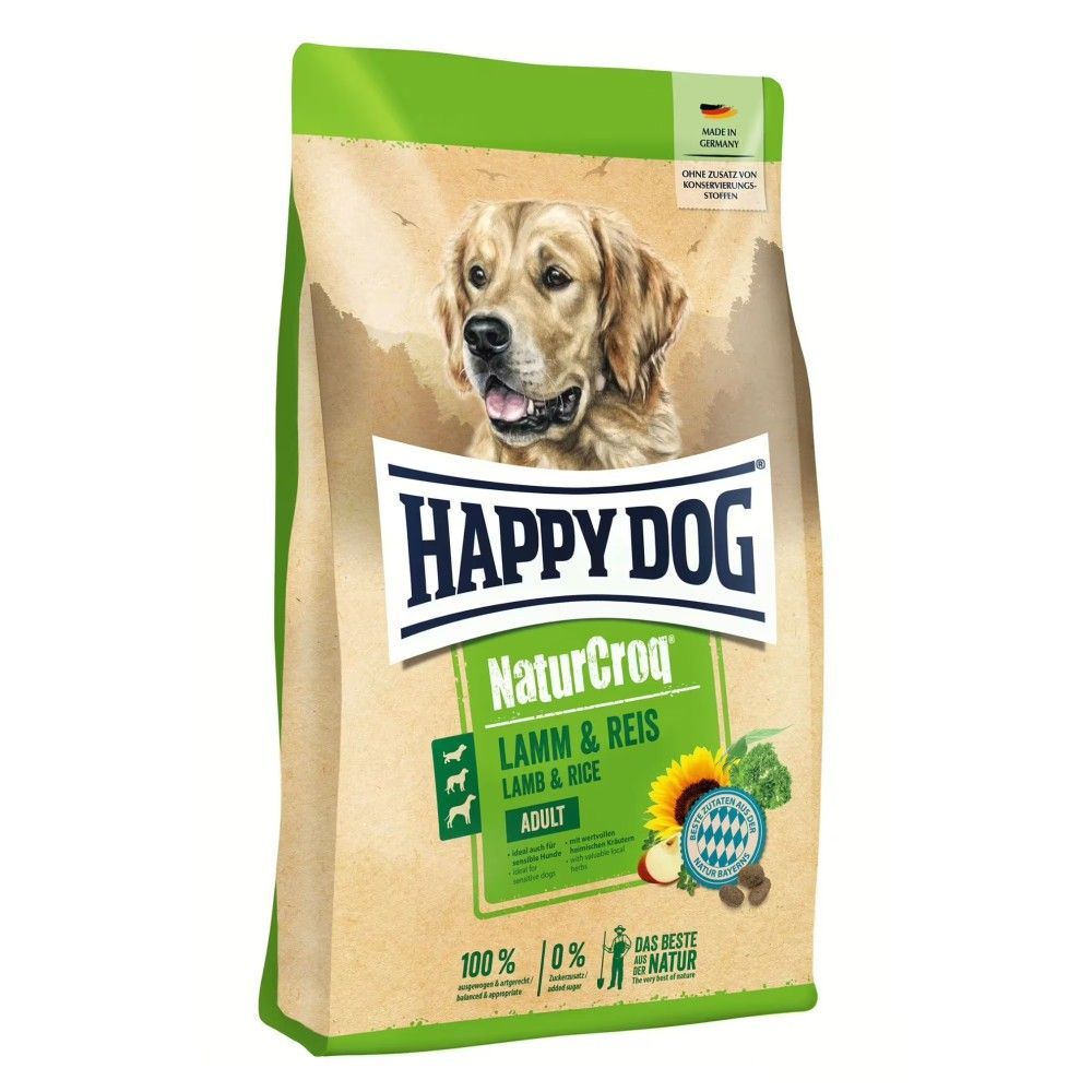 Happy Dog NaturCroq LAMM & REIS 1 kg