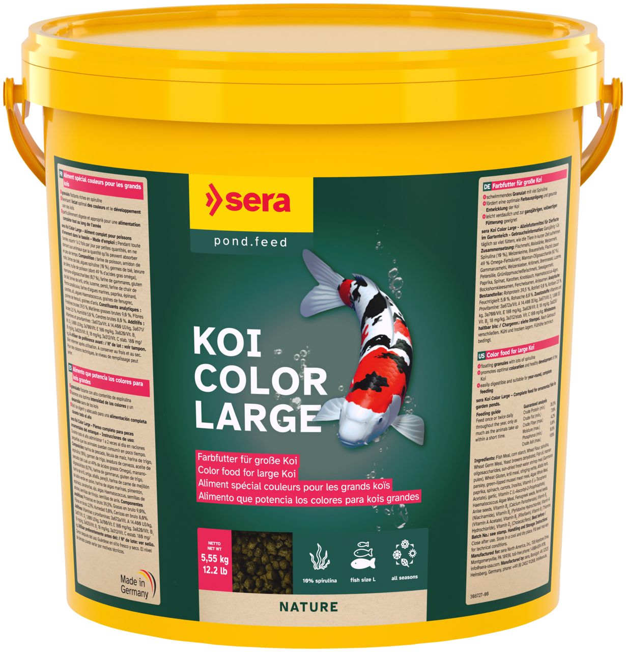 sera KOI COLOR LARGE 21 L