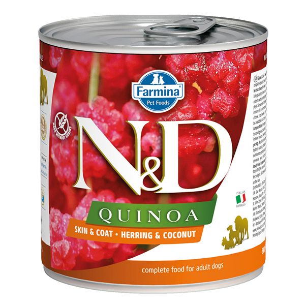 Farmina N&D pasja Quinoa Herring & Coconut 285 g