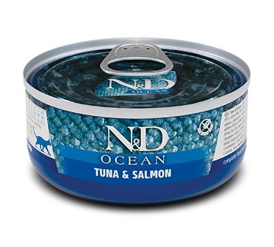 Farmina N&D Ocean cat Tuna & Losos konzerva 70 g