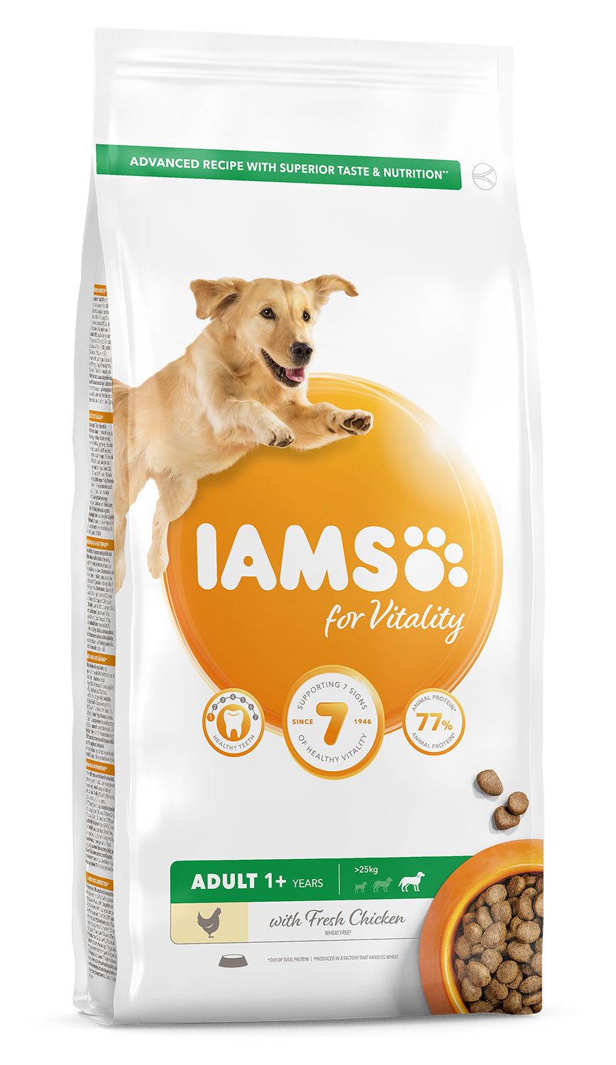 Iams Dog Adult Large Breed, Chicken 12 kg