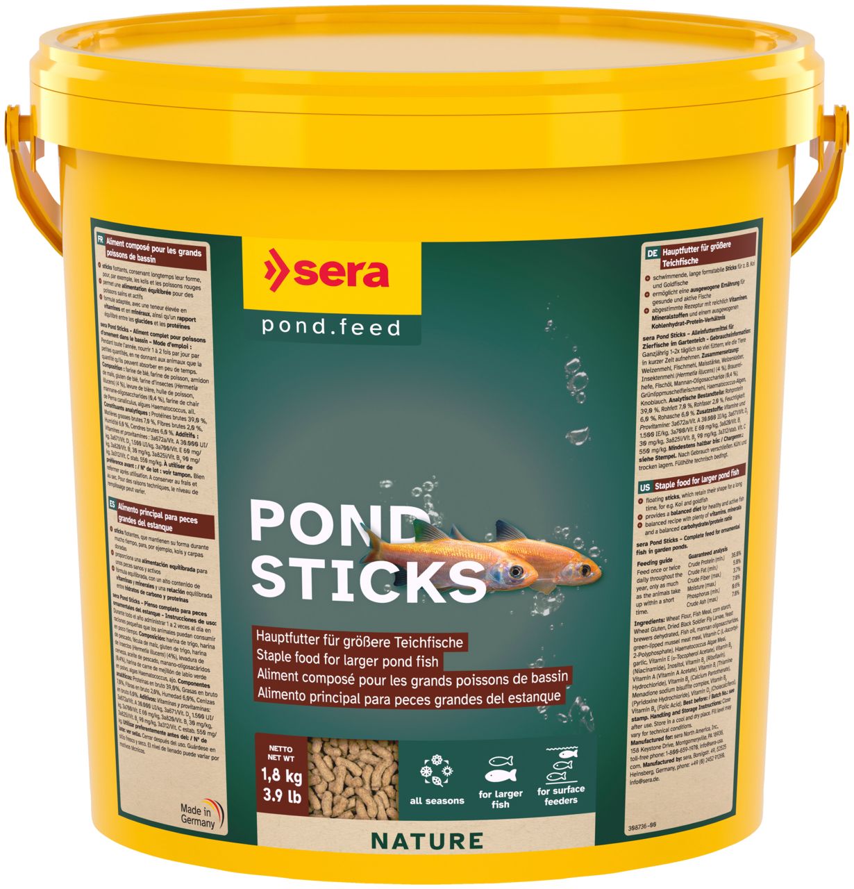 sera POND STICKS 10 L