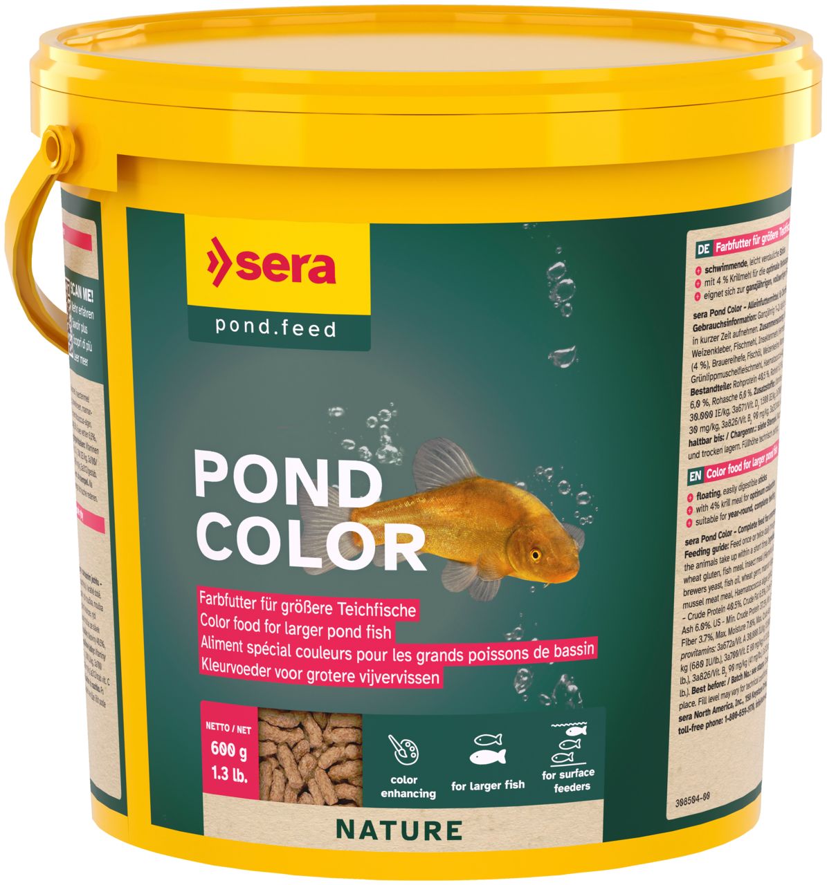 sera POND COLOR 3,8 L