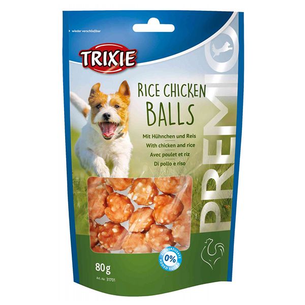 Trixie PREMIO Rice Chicken Balls, piletina i riža 80 g