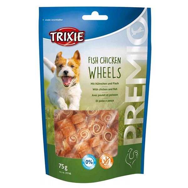 Trixie PREMIO Fish Chicken Wheels, piletina i riba 75 g