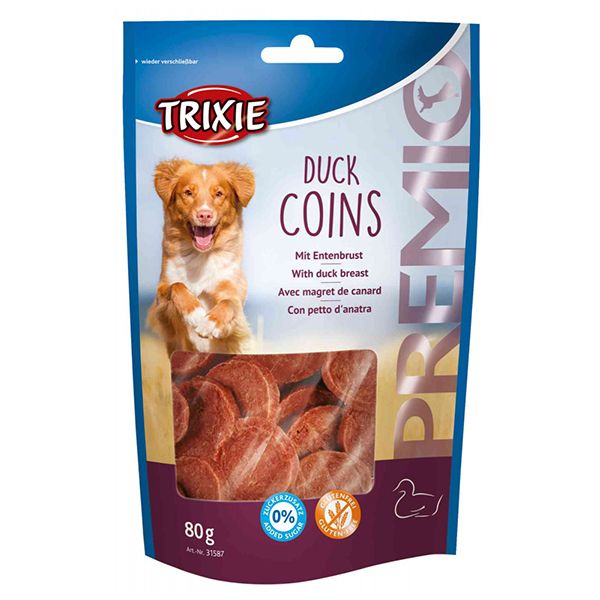 Trixie PREMIO Duck Coins, pileće kovanice 80 g