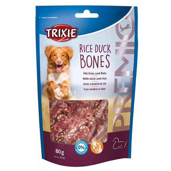 Trixie PREMIO Rice Duck Bones, patka i riža 80 g