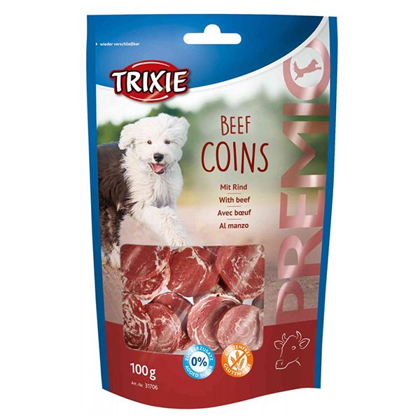 Trixie PREMIO Beef Coins, goveđa kolutovi 100 g