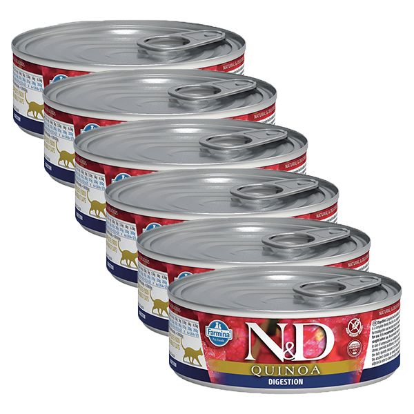 Farmina N&D cat Quinoa probava konzerva 6 x 80 g