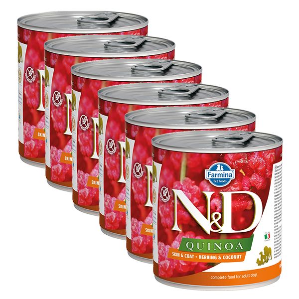 Farmina N&D pasja Quinoa Herring & Coconut 6 x 285 g