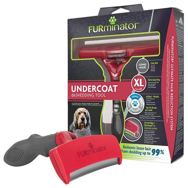 FURminator alat za uklanjanje poddlake duga kosa XL, 12 cm