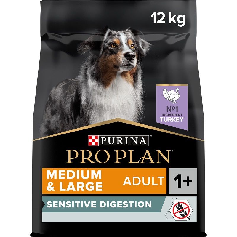 PRO PLAN MEDIUM & LARGE ADULT Sensitive Digestion Grain Free puretina 12 kg