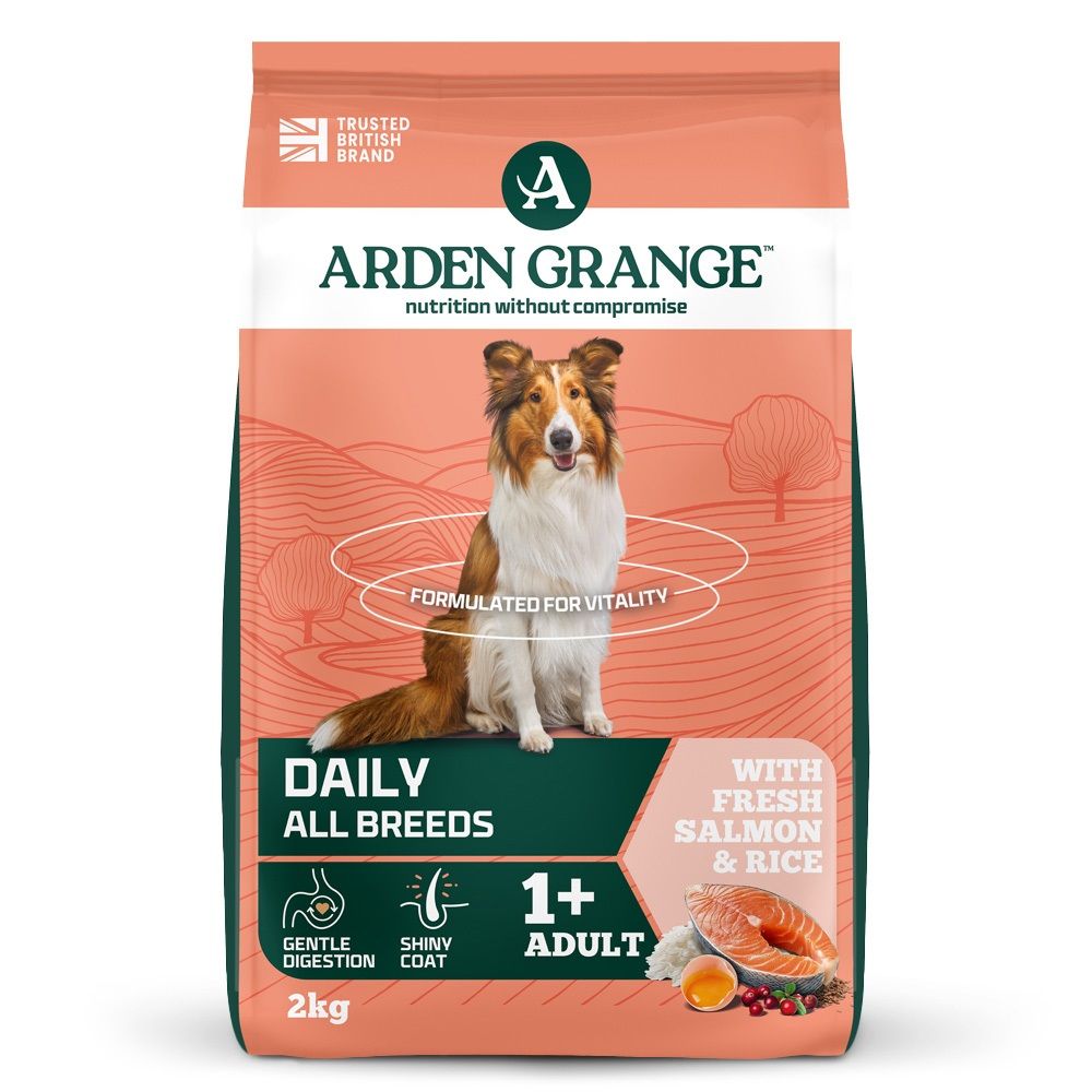 ARDEN GRANGE Adult fresh salmon & rice 2 kg