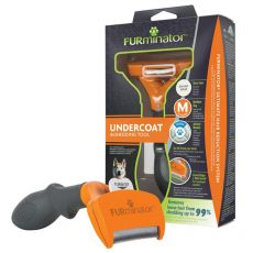 FURminator alat za uklanjanje poddlake kratka dlaka M, 6 cm