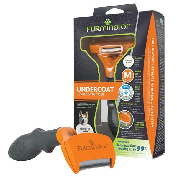 FURminator alat za uklanjanje poddlake kratka dlaka M, 6 cm