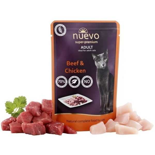 NUEVO CAT Adult govedina i piletina 85 g