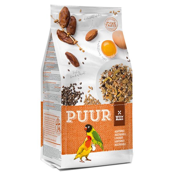 PUUR Lovebirds - gurmanska mješavina za agapornise 2 kg