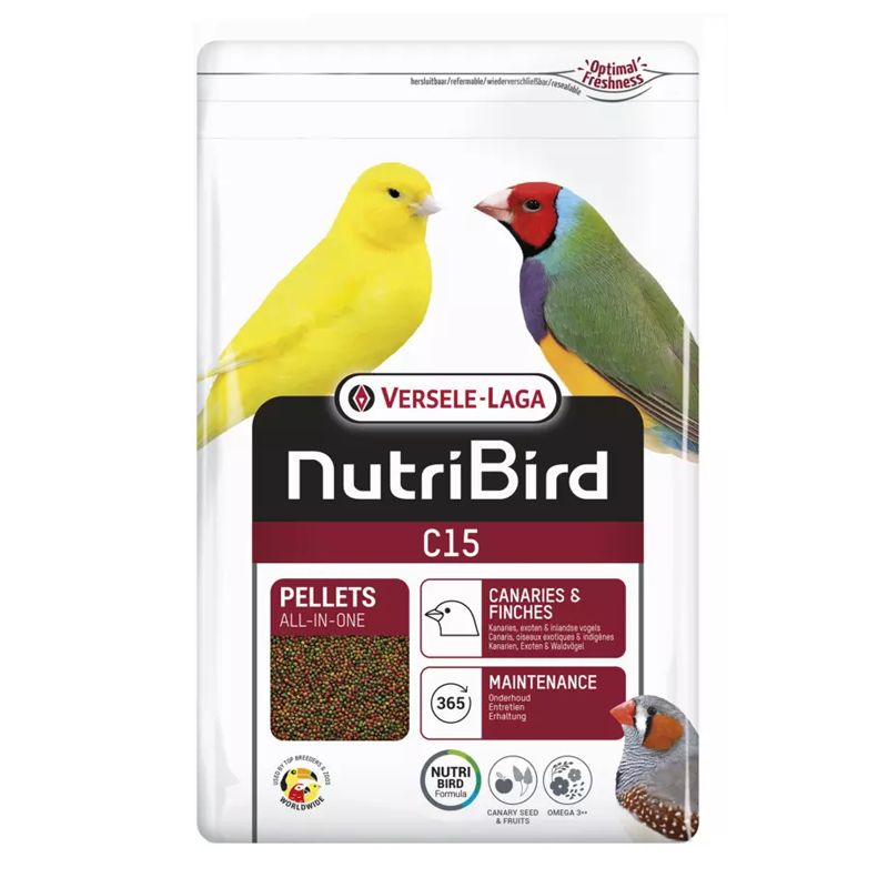 Versele Laga NutriBird C15 - suho krmivo za kanarince 1 kg