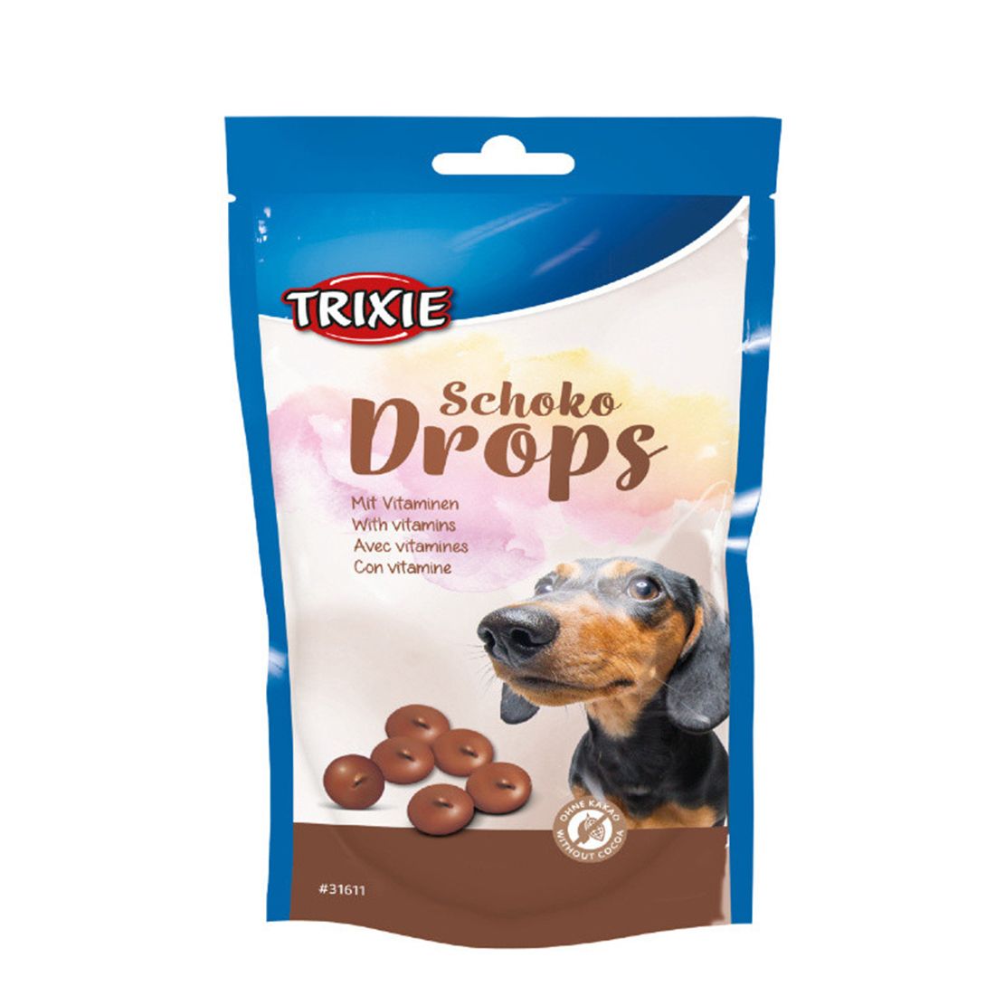 Trixie Schoko Drops - čokoladne kapičke - 75 g