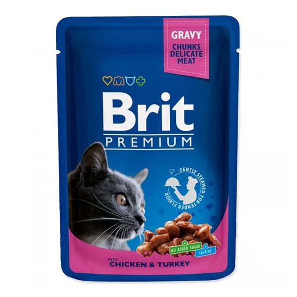 BRIT Premium Chicken & Turkey vrećica 100 g