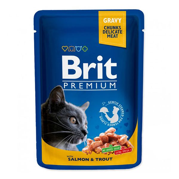 BRIT Premium Salmon & Trout vrećica 100 g