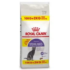 Royal Canin Sterilised granule za sterilizirane mačke 10 kg + 2 kg
