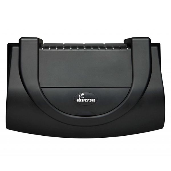 Krov akvarija s osvjetljenjem 40x25cm LED EXPERT 6W - CRNI okrugli