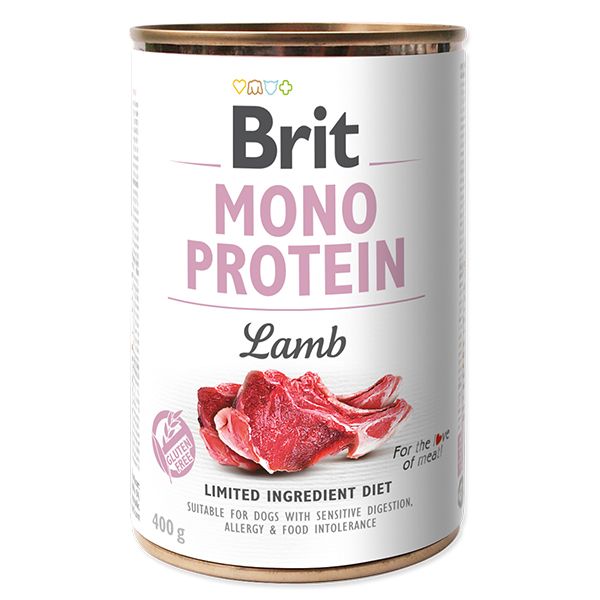 Konzerva Brit Mono Protein Janjetina, 400 g