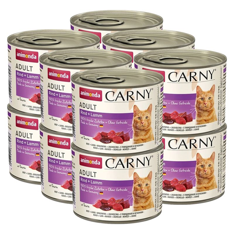 Animonda Carny Adult govedina + jagnjetina 12 x 200 g