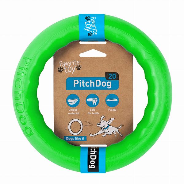 Igračka za psa Pitch Dog 20 cm, zelena