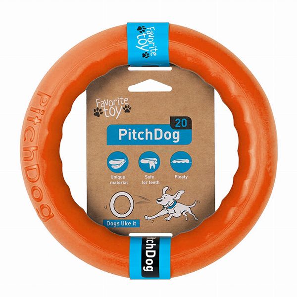 Igračka za psa Pitch Dog 20 cm, narančasta